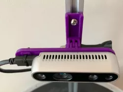 Intel RealSense D435 camera GoPro adapter