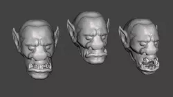 Lone Wolf Giak / Orc Heads