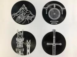 LOTR Coasters