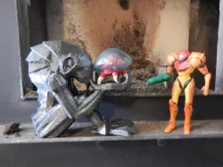 Metroid Chozo Statue