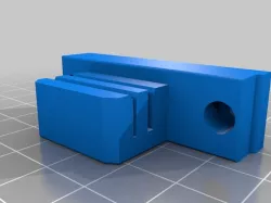 Mk3 style Y belt holder for Prusa Mk2.5 / Mk2 / Mk2s [Mk42/Mk52 12v heatbeds]