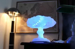 Mushroom Cloud Lamp