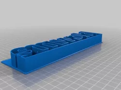 My Customized Custom Text Cookie Cutter blow me 