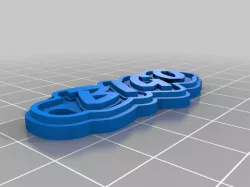 My Customized Multiline Tag or Keychain