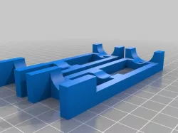 My Customized Parametric Drill Guide for Z-axis Pipes Mostly Printed CNC
