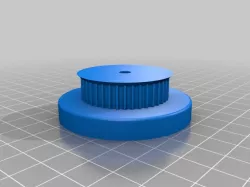 My Customized Parametric pulley - lots of tooth profiles
