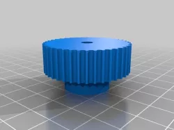 My Customized Parametric pulley - lots of tooth profiles