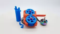 Nerf Stryfe (UltraStryfe) Brushless Motor Cage & Wheels (Gen 4)