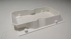 Node 202 - GPU fan duct