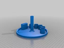 Painting Tray With Turntable