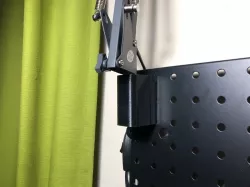 Peg Board Mount for Clamp Lamp