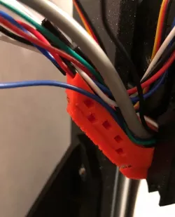 Prusa MK3 angled cable holder