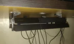 PS4 Under Desk Mount with Screw Holes and Backstop v1.02