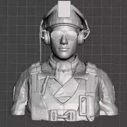 R/C WW2 USAAF Bomber Pilot
