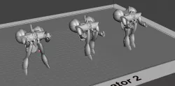 ROBOTECH Meltrandi FEMALE POWER ARMOR PRODUCTION LINE 2a
