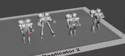 ROBOTECH Meltrandi FEMALE POWER ARMOR PRODUCTION LINE 3
