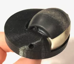 Roomba Caster removable and cleanable