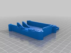 RP3 20x20 extrusion case with cooling fan mount