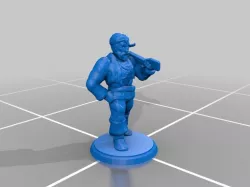 RPG mini - Human Crossbow Bandit Male - Vistani