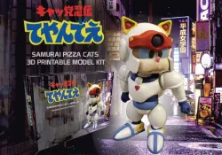 SAMURAI PIZZA CATS - MODEL KIT 