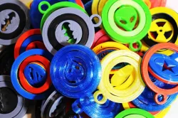 Signal Gimbal Keychains - Heroes & Logos