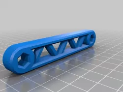 Simple Wrench for Screwdriver Bits