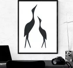 Slim Bird - 2D Wall Art