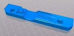 Star Trek - Front Plate Tool Holder for MP Mini V2 (Remix)