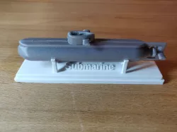 Submarine model