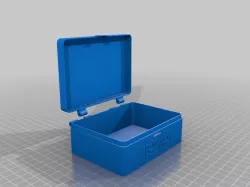 Tester hinged box