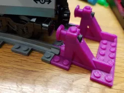 Train buffer stop