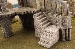 Ulvheim B3 - Stairs for the ruins