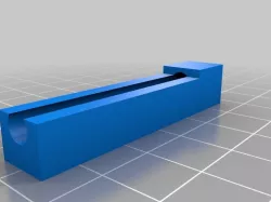 Voron 50 x 5mm axle flat template/vise