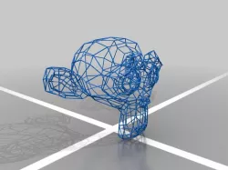 Wire Blender Monkey