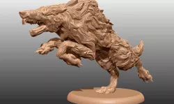 Wolf - Tabletop Miniature
