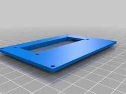 1602 LCD & half breadboard project enclosure