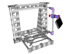 3D Printer 360º Mobile Bipod Adapter For Timelapse Videos