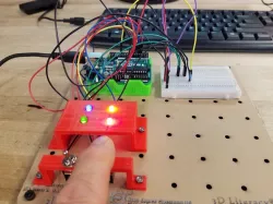 3DX Push Button / Momentary Switch led