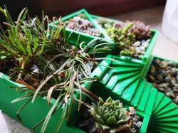 A flowerpot or desk organizer