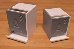 AA and AAA Snap-Together Battery Dispensers