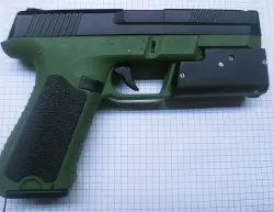 Airsoft blue laser