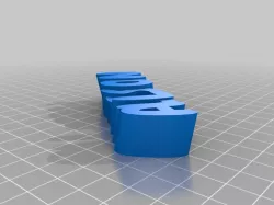 ALLISON v2  Text - Name Keyring / Keyfob