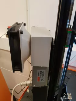 Anycubic Kossel PSU Bracket and duct for 120mm fan