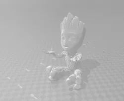 Baby Groot Pen Holder