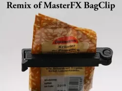 Bag Clip (CAD) Easy to modify