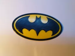 Batman Emblem dual color