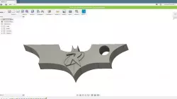 batrobin (robin and bat man) keychain