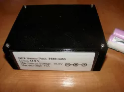 Battery Case for the QRP Labs QCX CW transceiver