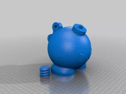 Bob-ank | the Bob-omb piggy bank.