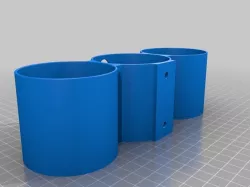 Bottle holder for 60mm diameter bottles